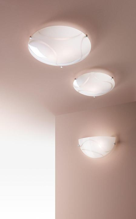 Produktbild Fabas Luce Deckenleuchte Magma in Weiss E27 2-flammig (E27)
