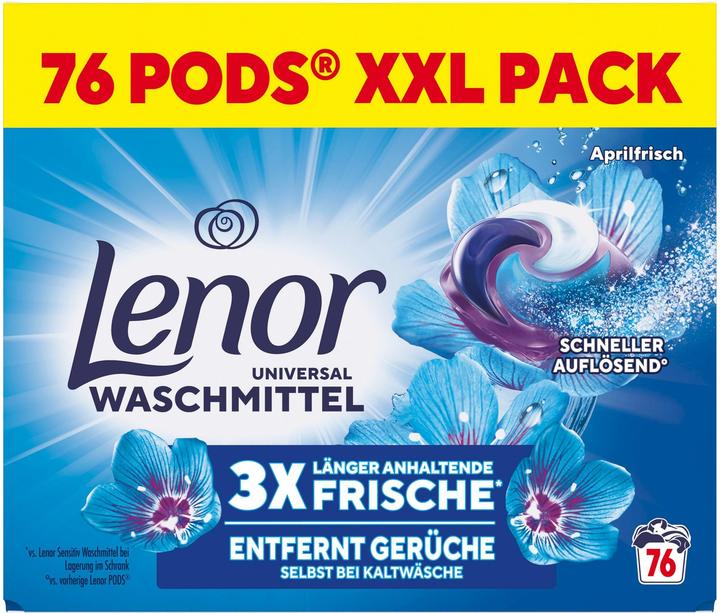 Produktbild Lenor Pods (76 Waschgänge, Waschpods)