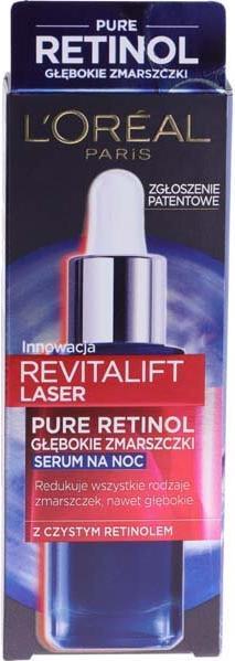 Produktbild L'Oréal Paris L'OREAL Revitalift Laser Pure Retinol serum redukujące zmarszczki na noc 30ml (30 ml, Nachtcreme)