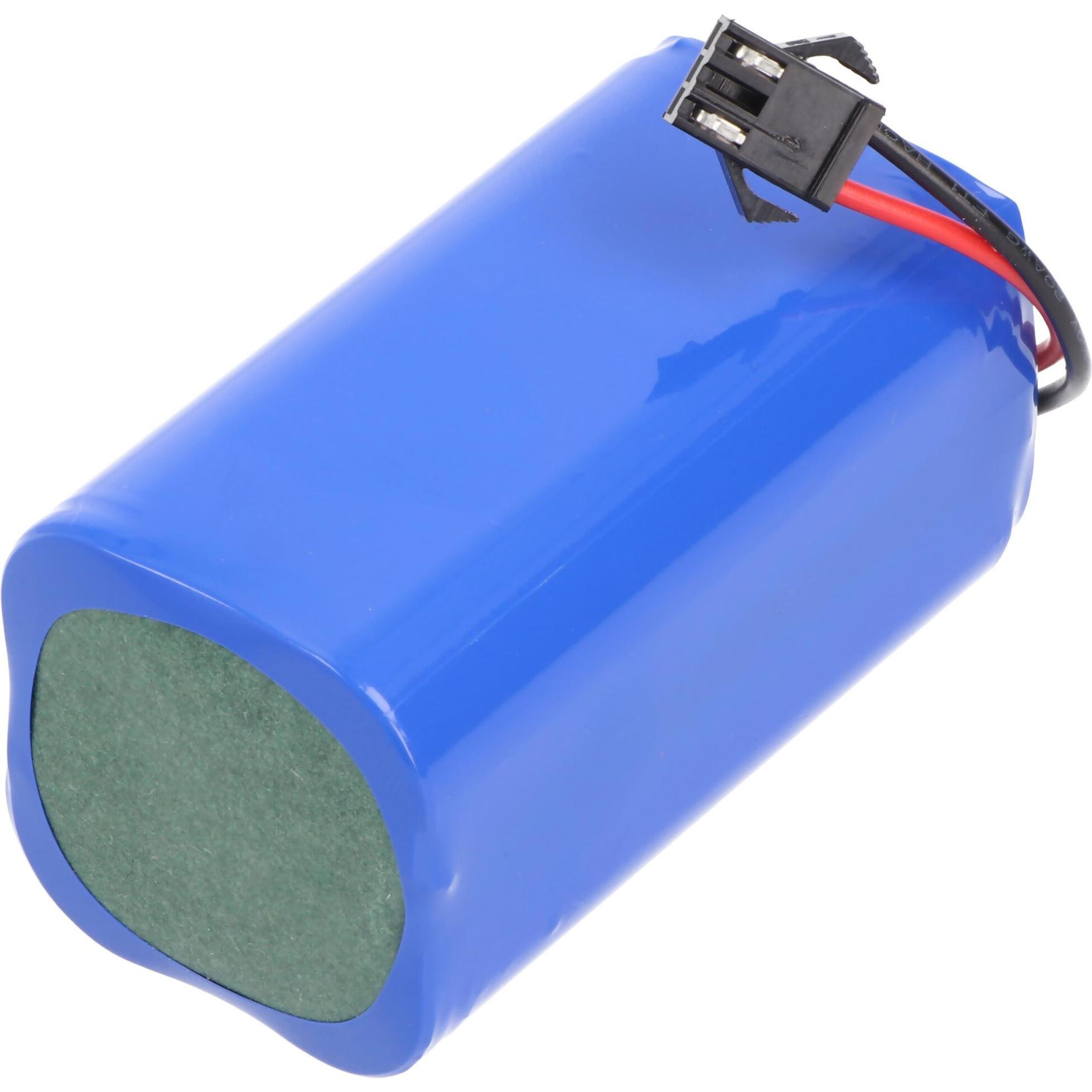 Thumbnail - AccuCell Akku passend für Eufy RoboVac 11, Li-Ion, 14,4V, 2600mAh, 37,4Wh, Staubsauger Roboter Zubehör, Blau