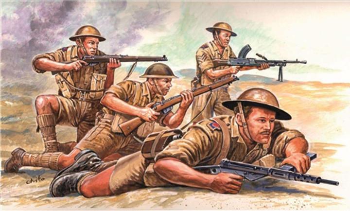 Wittmax Italeri 1: 72 510006077 – WW2 8 British Army