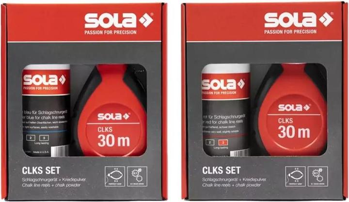 Image du produit MGA SOLA CLKS Striking Cord Set Blue - 30 m de corde de marquage avec craie BLUE 230 g dans un set