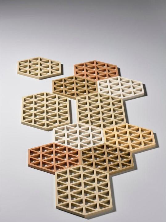 Produktbild Zone Denmark Topfuntersetzer Triangle Khaki (1 x, Pfannenuntersetzer)