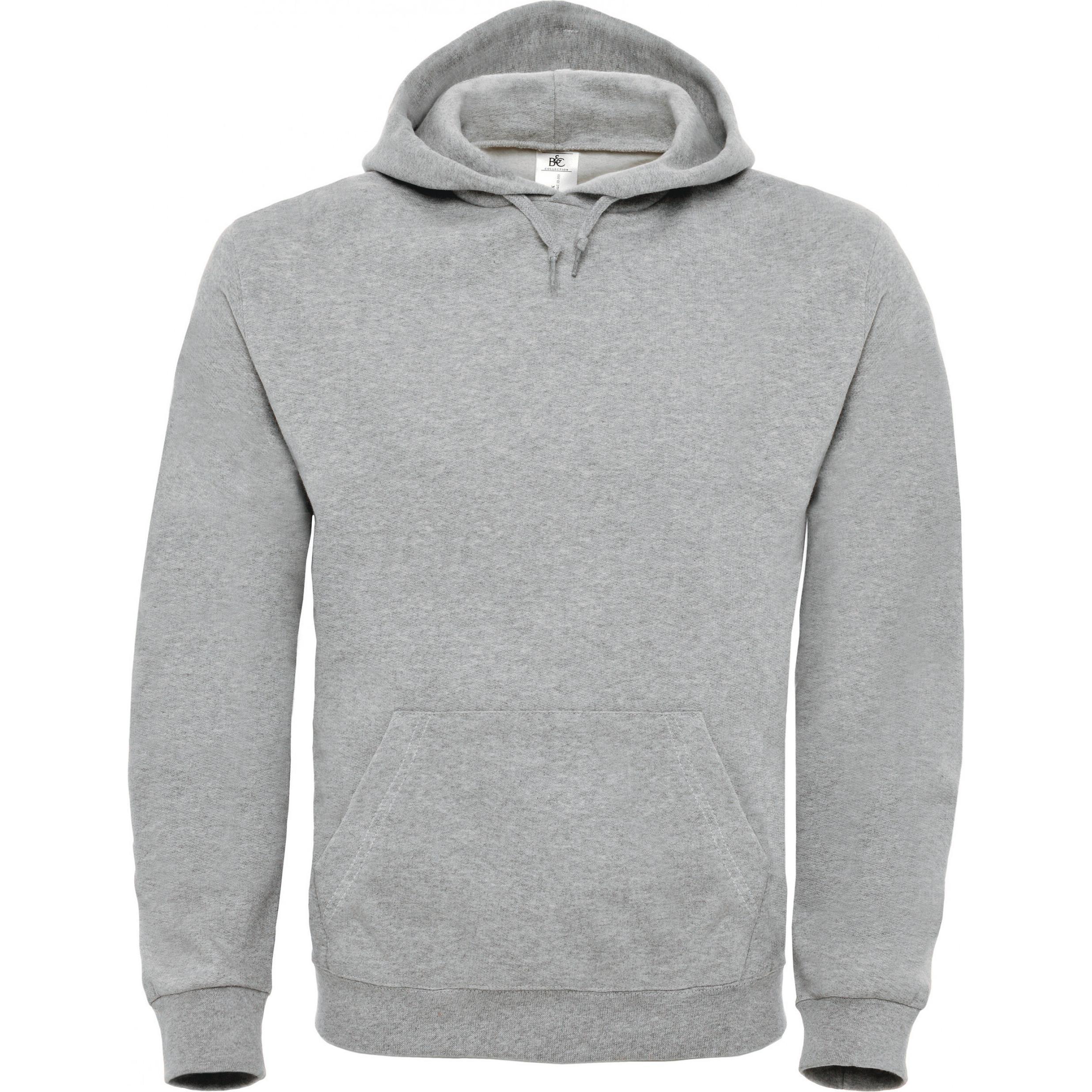 B&C, Herren, Pullover, ID.003, Grau, (XS)
