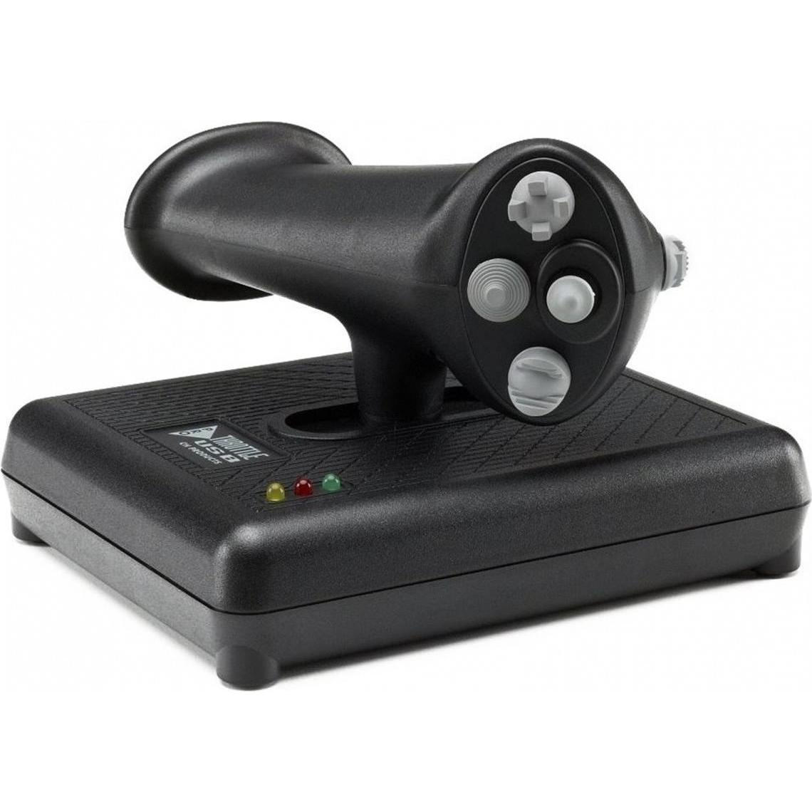 CH Products Pro Throttle (PC, Mac), Controller gaming, Nero, Grigio