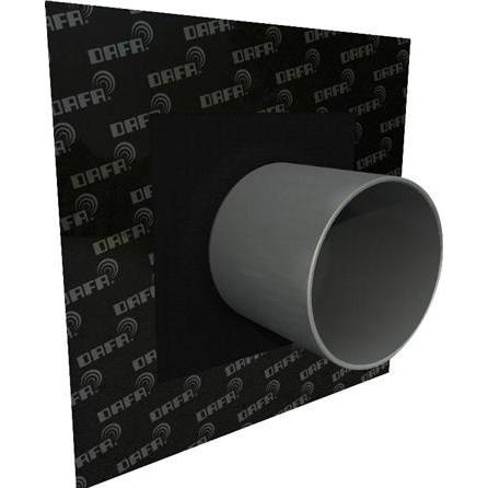 Dafa, Belüftungssystem, AirVent UV / Radon Rohrmanschette 520x520 mm zur Abdichtung des Unterdaches und der Windsperre.