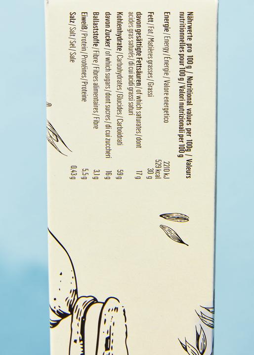 Produktbild KoRo Hafer-Doppelkeks mit dunkler Schokofüllung (1 Stk., 180 g)