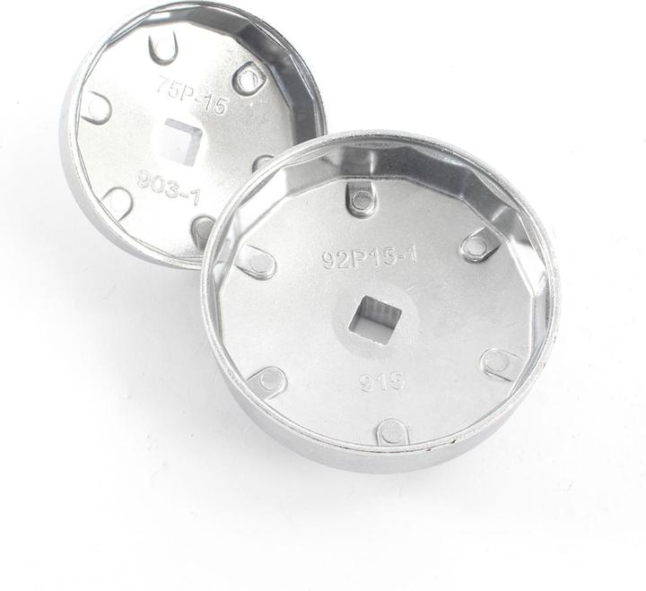 Actual product image XPOtool 23-pcs Oil Filter Cap Set made of Aluminium Die Casting Oil Filter Key for div. Car Models