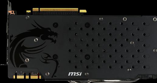 Actual product image MSI GTX 980 Ti Gaming 6G (6 GB)