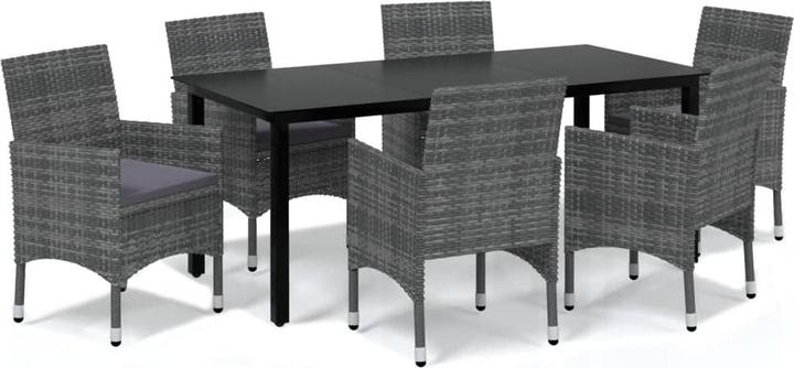 Produktbild vidaXL Essgruppe (190 x 90 x 74 cm)