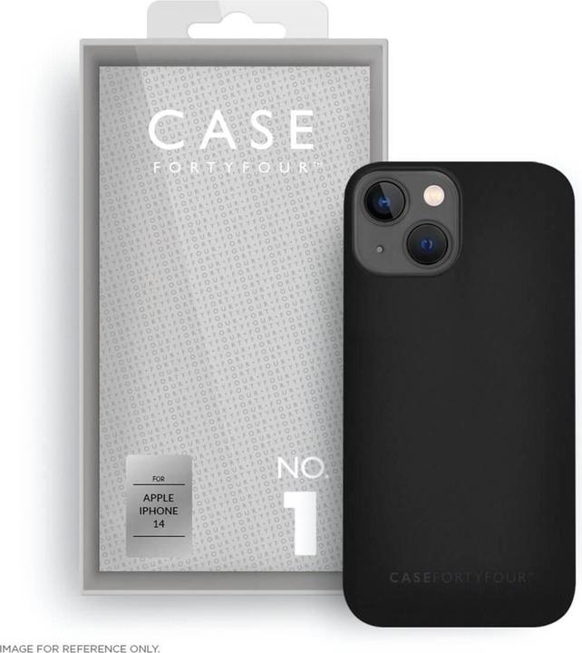 Case FortyFour Couverture souple No.1 noir (Apple iPhone 14)