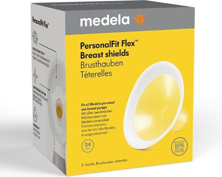 Produktbild Medela PersonalFit Flex, 2 Brusthauben Grösse M (24mm)