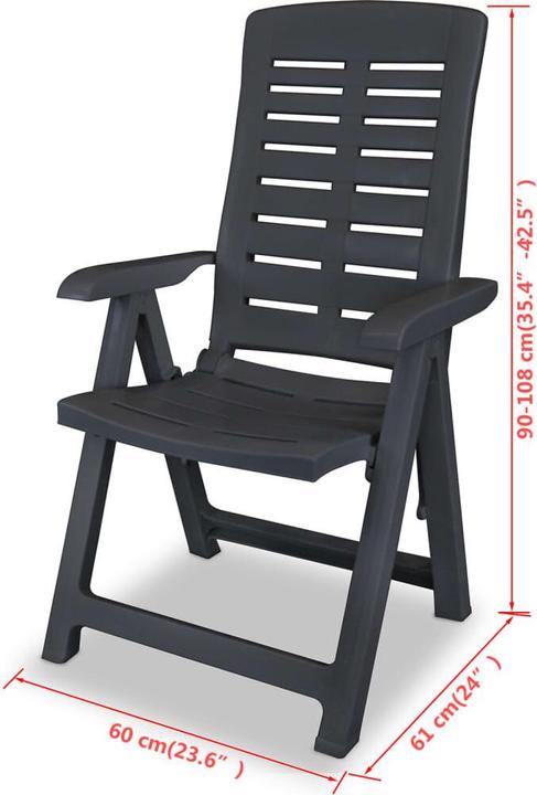 Produktbild vidaXL Gartenstuhl