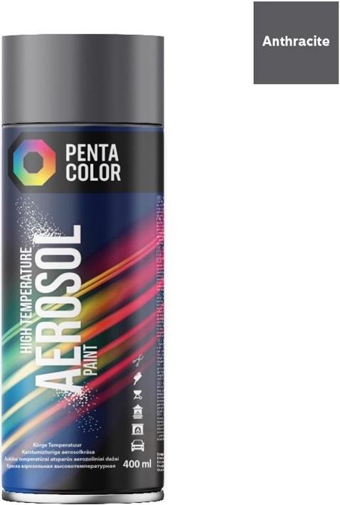 Produktbild Pentacolor Paint Aer Penta High Temp Anthrac 400ml (400 ml)