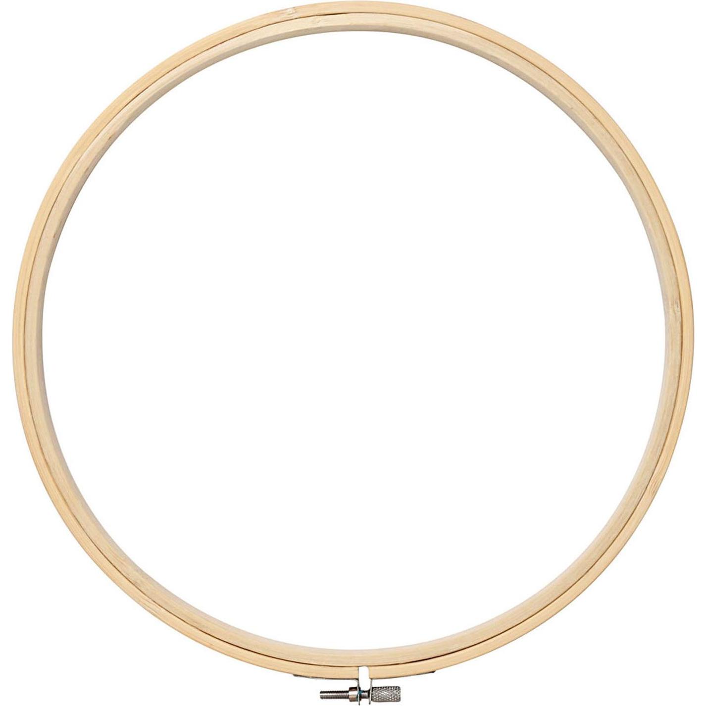 Creativ Company Telaio da ricamo, Accessori cucito, Marrone