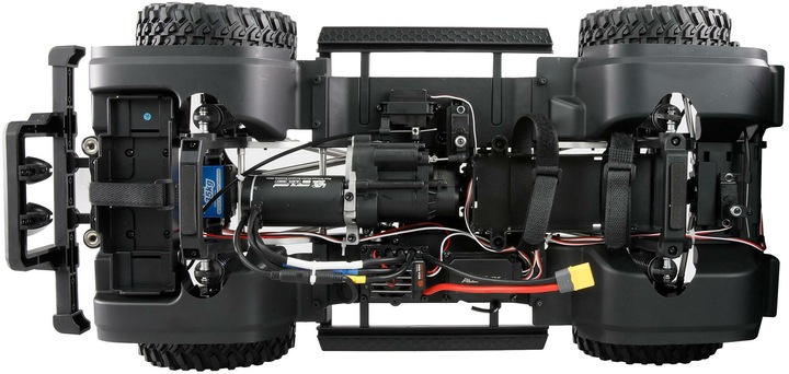 Actual product image Amewi ALLRock H8 Scale Crawler brushless 1:8 ARTR yellow (ARR Almost Ready to Run)