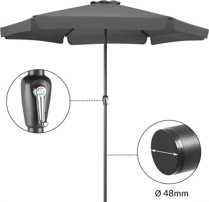 Produktbild Kingsleeve Sonnenschirm (3.30 m)
