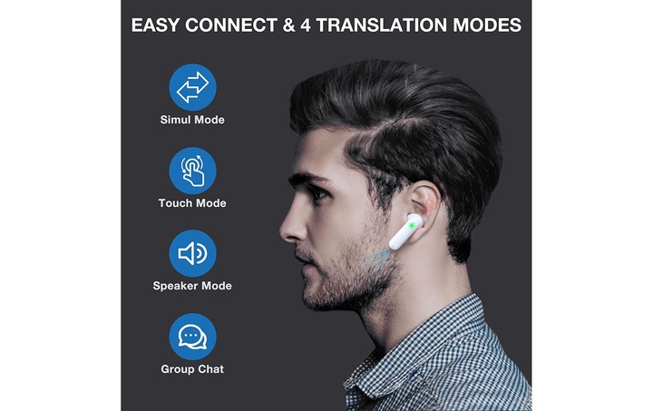 Actual product image Timekettle WT2 Edge real-time translator (offline version)