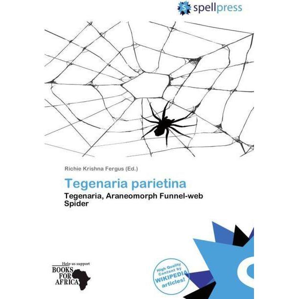 Tegenaria parietina, Fachbücher von Richie Krishna Fergus