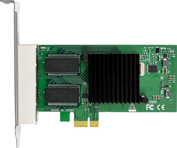 Produktbild InLine Quad Gigabit Netzwerkkarte (Mini PCI Express)