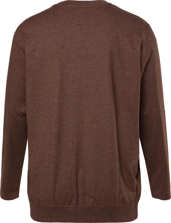 Produktbild JP1880 Langarmshirt, Bauchfit, Basic, Rundhals (8XL)