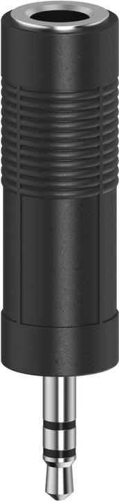 Produktbild Hama Audio-Adapter, 3,5-mm-Klinken-Stecker - 6,3-mm-Klinken-Kupplung, Stereo