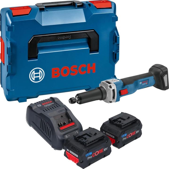 Produktbild Bosch Professional Bosch GGS 18V-23 LC Professional Akku Geradschleifer 18 V Brushless + 2x ProCORE Akku 8,0 Ah + (Geradschleifer, 1000 W)