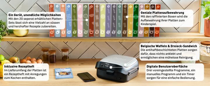 Image du produit Tefal SW872B Snack Collection Precision Snackmaker