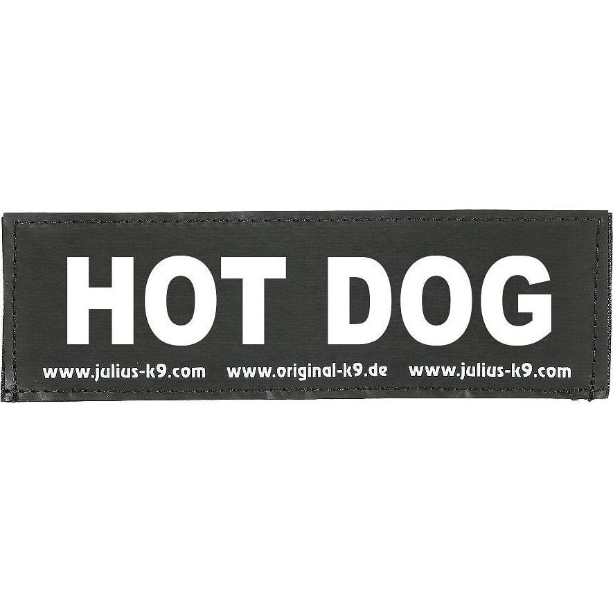 Julius-K9 Logo HOT DOG, 16x5cm, Gr. 1, 2, 3 (1, 2, 3, Hund, Hundesport), Halsband + Leine