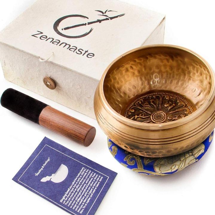 Zenamaste Tibetische Klangschale (Klangschale)