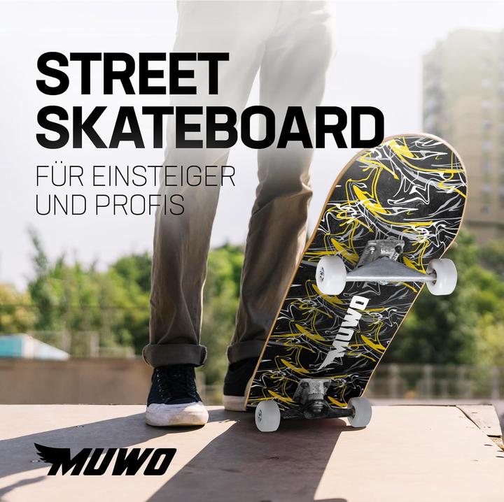 Actual product image Muwo Street Skateboard - Komplettboard für Einsteiger