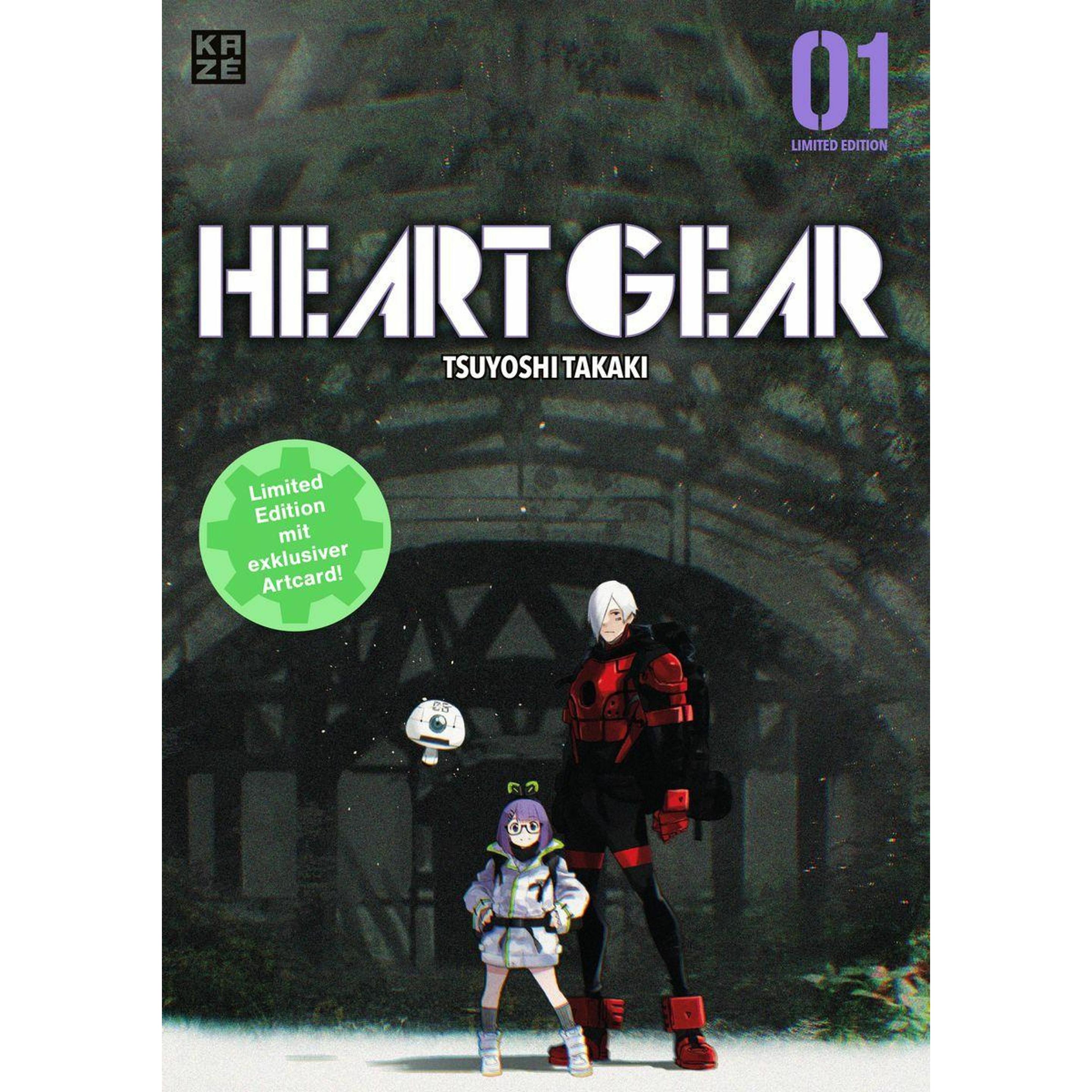 Heart Gear - Band 1 - Limited Edition, Narrativa di Tsuyoshi Takaki
