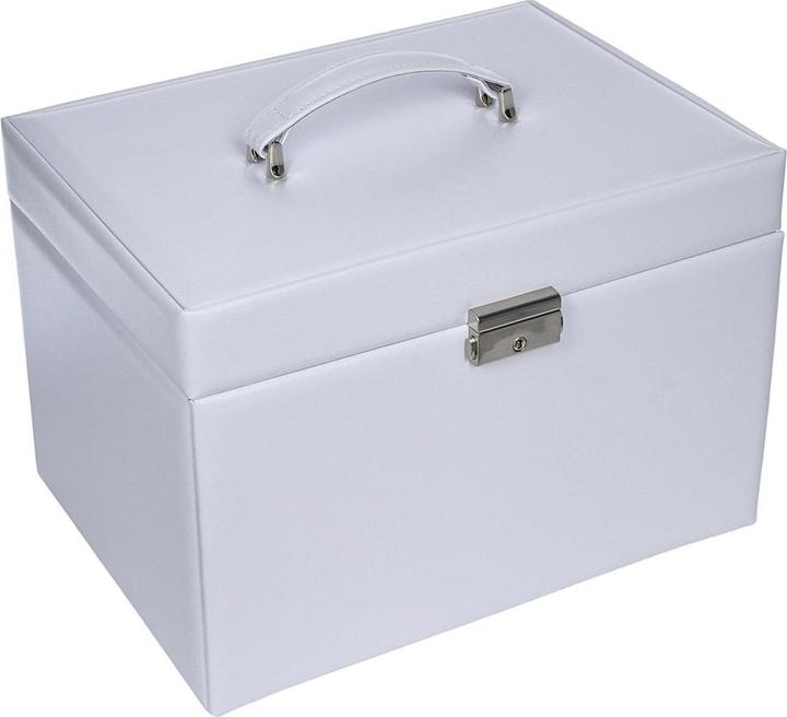 Produktbild Sacher M8.001.012043 - Schmuckkoffer Victoria vario wei Leder