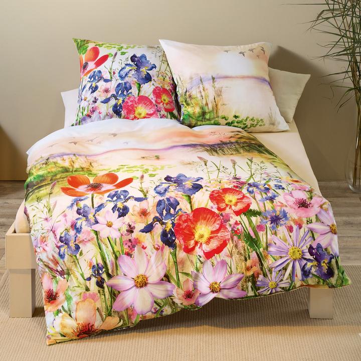 Produktbild Kaeppel Mako-Satin Bettwäsche Sunset Memories bunt (135 x 200 cm, 80 x 80 cm)