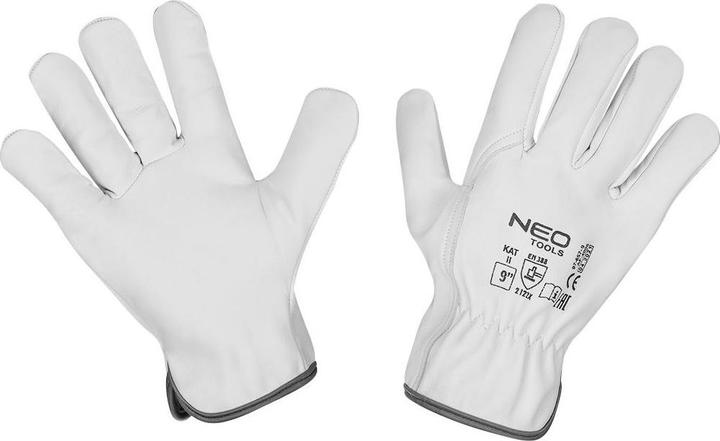 Neo Tools work gloves (work gloves, 2122X, goatskin, size 9", CE) (9)