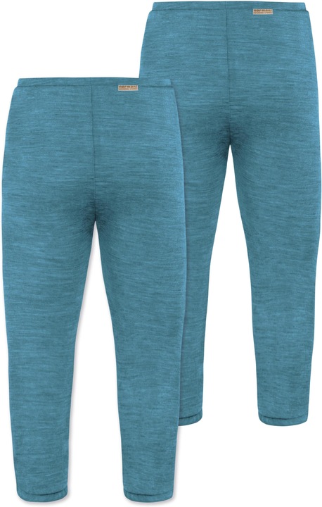 Produktbild Normani 2er Pack Baby Merino Hose mit Füssen - 9537 (80)