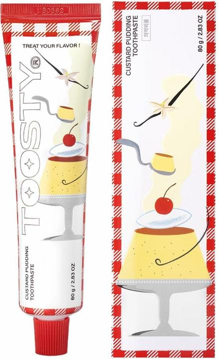 Produktbild Toosty Custard pudding toothpaste