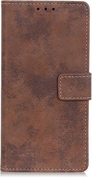 Actual product image MU Style Vintage Leather Bookcover Series (LG Velvet)