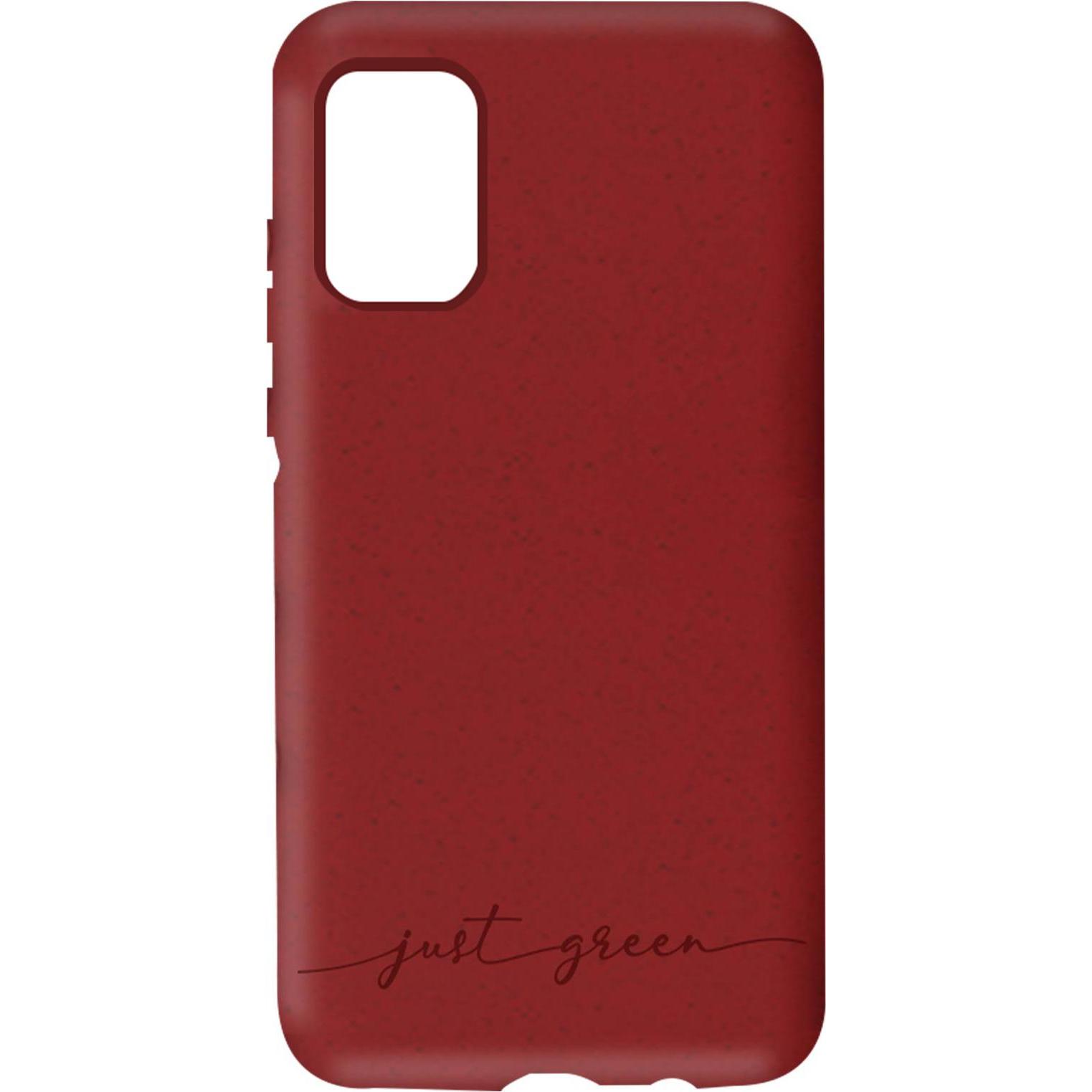 Bigben 100% biologisch abbaubare Handyhülle Series (Samsung Galaxy A51), Smartphone Hülle, Rot