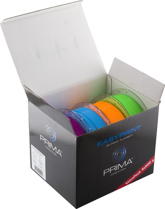 Produktbild Prima Creator EasyPrint Value Pack Neon (PLA, 1.75 mm, 2000 g)
