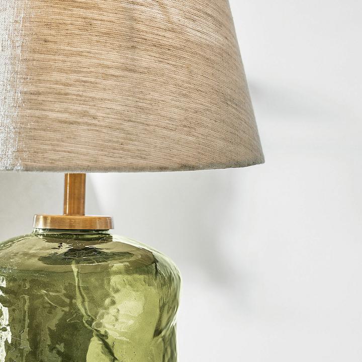 Image du produit Loberon Lampe de table Rufino vert (E14)