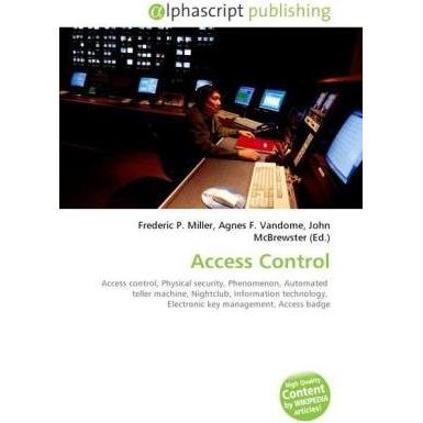 Access Control, Fachbücher von Agnes F. Vandome, Frederic P. Miller, John McBrewster
