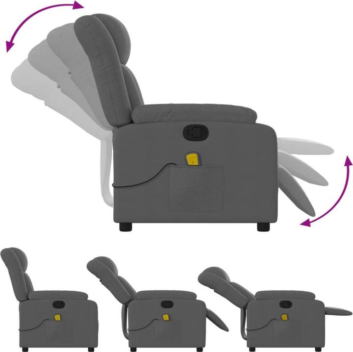 Actual product image VidaXL Massage-Relaxsessel