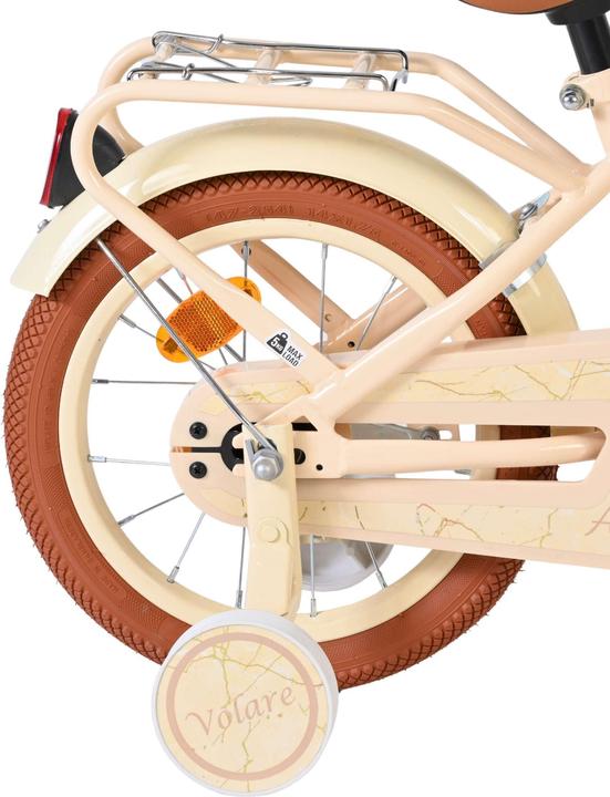 Actual product image Volare - Children's Bicycle 14 - Ashley Cream (51474) (14")