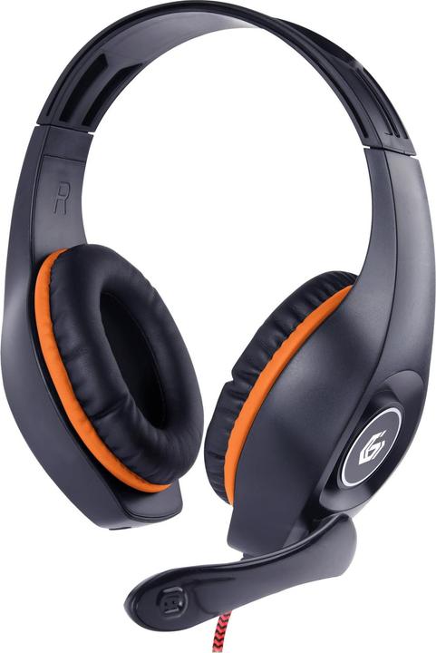 Black/Orange