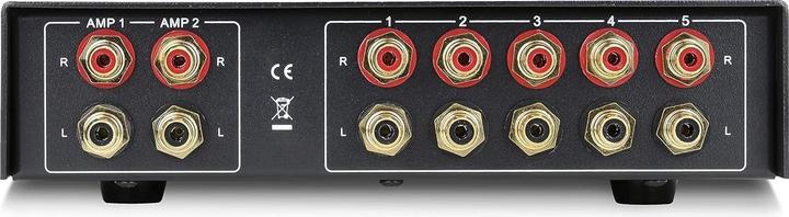 Actual product image Dynavox Input extension switch AUXS PRO black