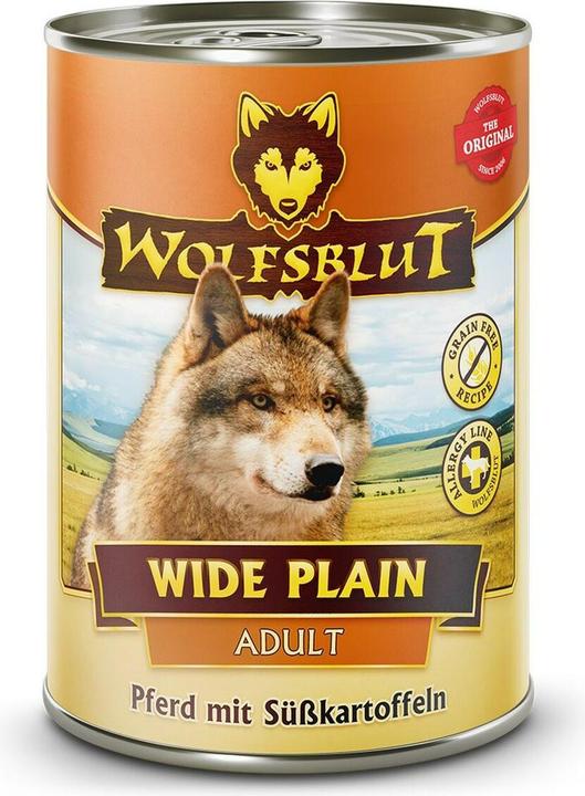 Image du produit Wolfsblut Adult cheval avec patate douce (395g) (Adulte, 6 pcs, 395 g)