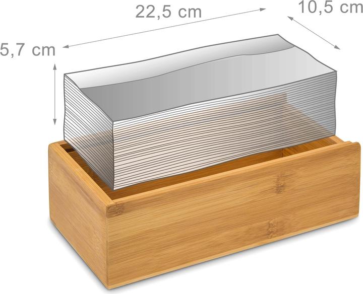 Produktbild Relaxdays Kosmetiktücherbox