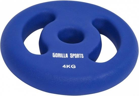 Produktbild Gorilla Sports Hantelscheiben (2 x 4 kg)