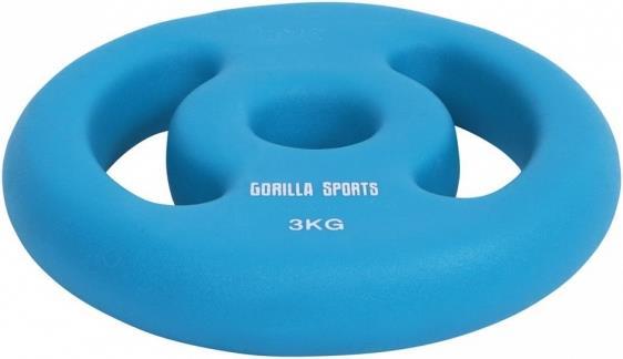 Produktbild Gorilla Sports Hantelscheiben (2 x 3 kg)
